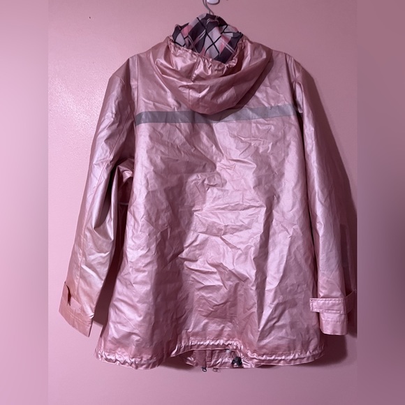 Rose gold Charles River rain jacket - Picture 3 of 3